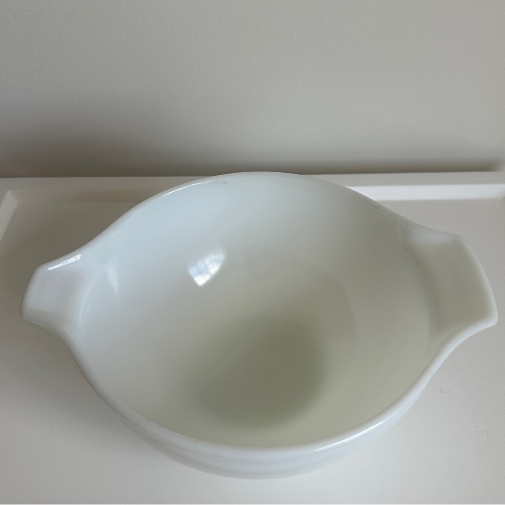 RARE Pyrex Cinderella Mixing Bowl Vintage White #442 1.5 Qt - Picture 4 of 13
